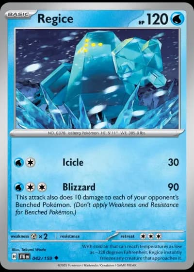 Regice #042/159 — Journey Together