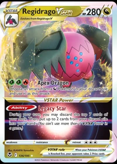 Regidrago VSTAR #136/195 — World Championships 2024