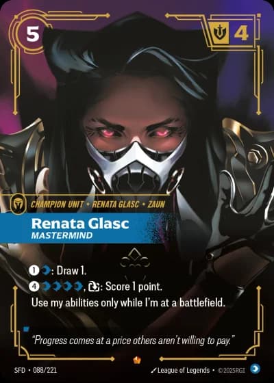 Renata Glasc, Mastermind #088/303 — Spiritforged