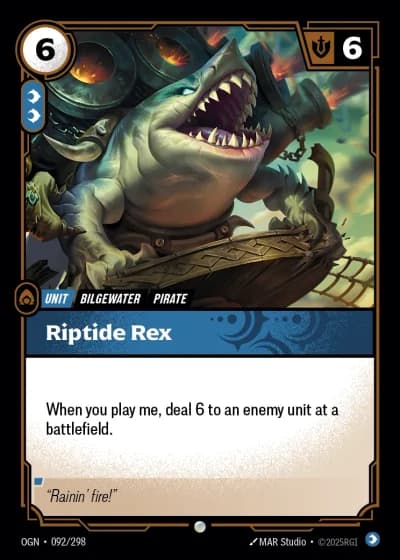 Riptide Rex #092/352 — Origins