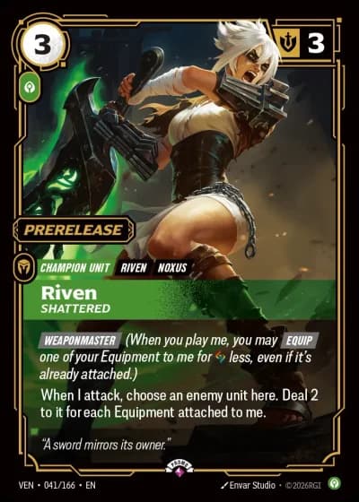 Riven, Shattered #708201