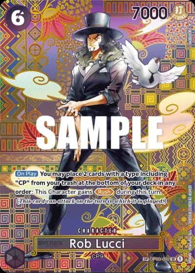 Rob Lucci (OP03-092) (Special Rare) — Awakening of the New Era (OP05)