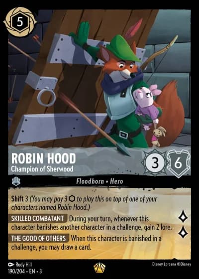Robin Hood - Champion of Sherwood #190/204 — Into the Inklands