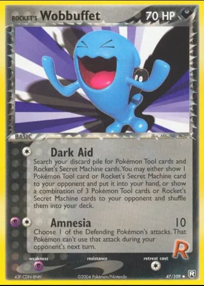 Rocket's Wobbuffet #47/109 — Team Rocket Returns