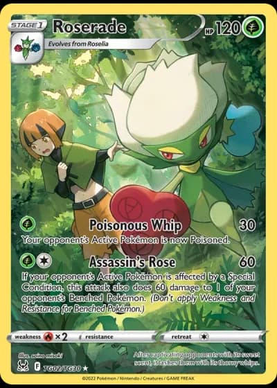 Roserade TG02/30 — Trainer Gallery (Lost Origin)