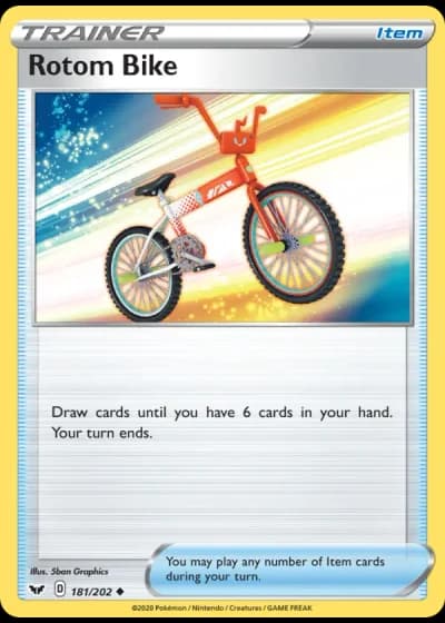 Rotom Bike #181/202 — Sword & Shield