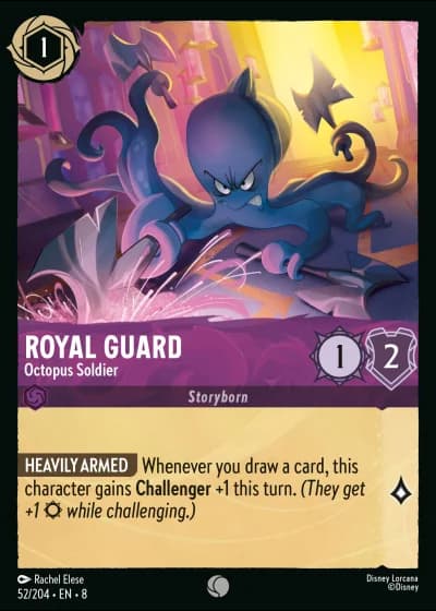 Royal Guard - Octopus Soldier #52/204 — Reign of Jafar