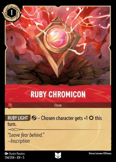 Ruby Chromicon #134/204 — Shimmering Skies