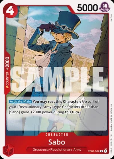 Sabo (EB02-002) — Anime 25th Collection (EB02)