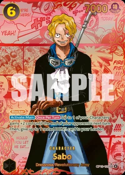 Sabo (OP13-120) (3rd Anniversary) — Carrying on His Will (OP13)