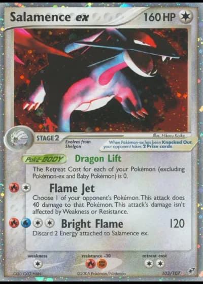 Salamence ex #103/107 — Deoxys