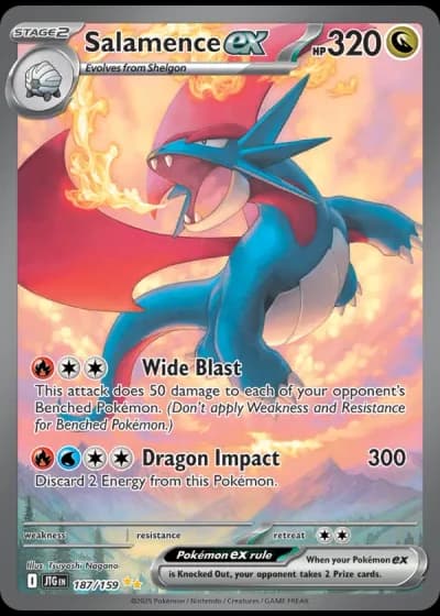 Salamence ex #187 — Journey Together