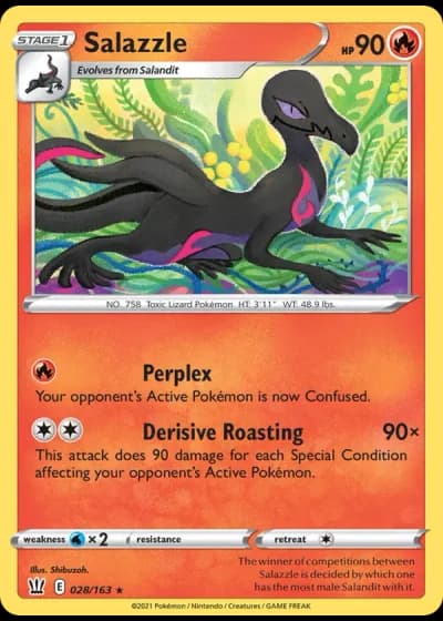 Salazzle #28/163 — Battle Styles