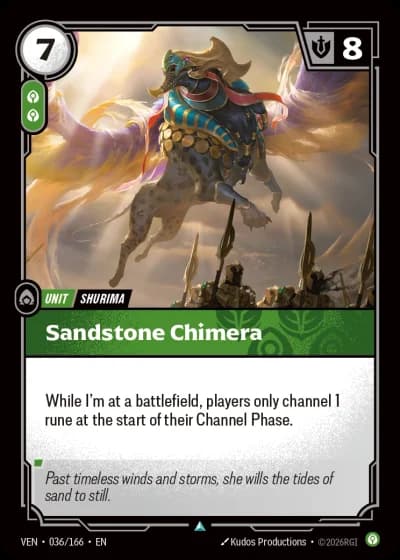 Sandstone Chimera #036/248 — Vendetta
