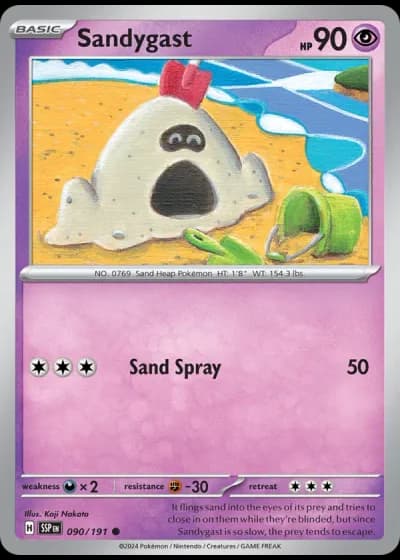Sandygast #090/191 — Surging Sparks