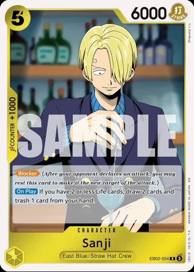 Sanji (EB02-054) — Anime 25th Collection (EB02)