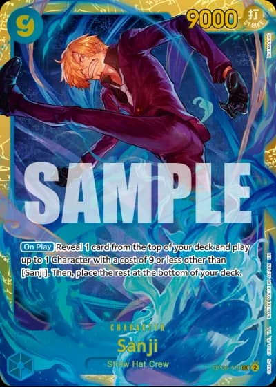 Sanji (OP06-119) (Reprint) — One Piece Card The Best Vol.2(PRB02)