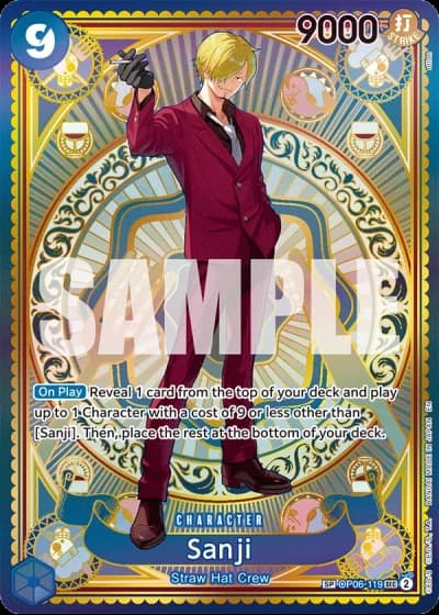 Sanji (OP06-119) (Special Rare) — A Fist of Divine Speed (OP11)
