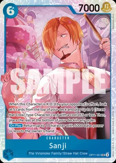 Sanji (OP11-051) — A Fist of Divine Speed (OP11)