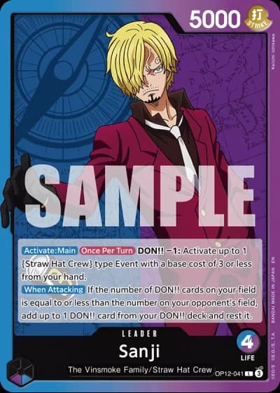 Sanji (OP12-041) — Legacy of the Master (OP12)