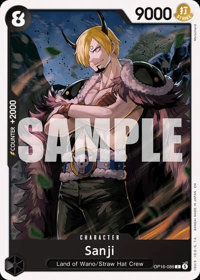 Sanji (OP16-086) — The Time of Battle (OP16)