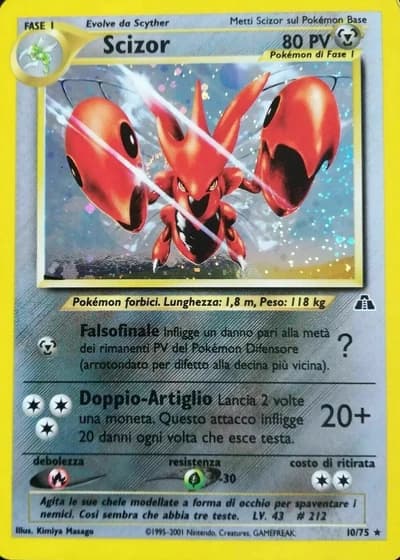 Scizor #10/75 — Neo Discovery
