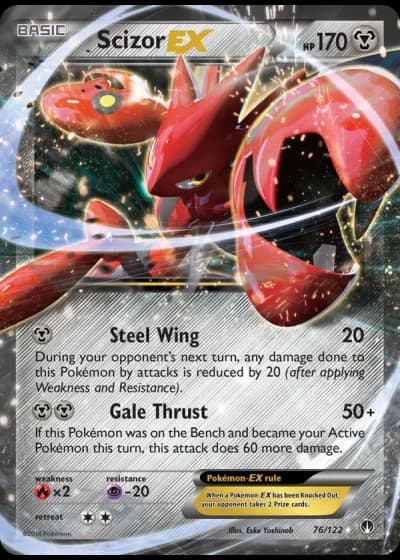 Scizor EX #76/122 — BREAKpoint
