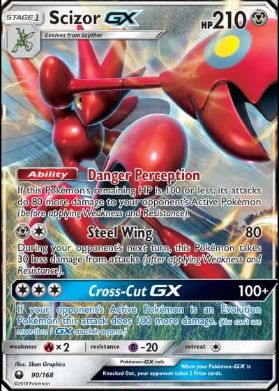 Scizor GX #90/168 — Celestial Storm