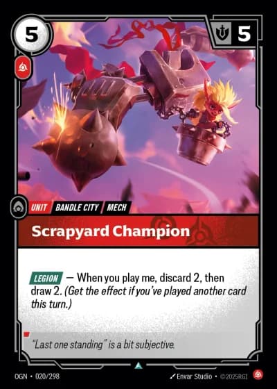 Scrapyard Champion #020/352 — Origins
