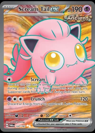 Scream Tail ex #197/167 — Twilight Masquerade