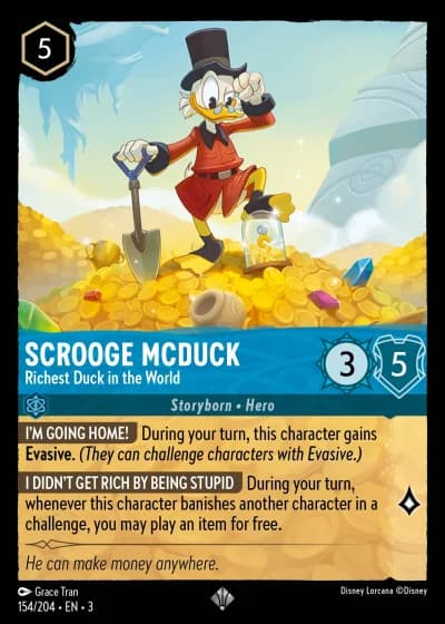 Scrooge McDuck - Richest Duck in the World #154/204 — Into the Inklands