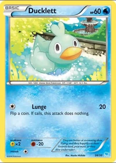 Seaking #12/30 — XY trainer Kit (Suicune)