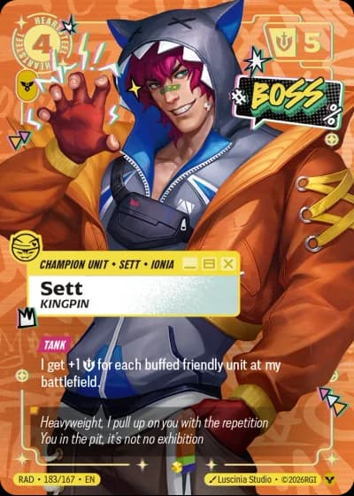 Sett, Kingpin #183/189 — Radiance