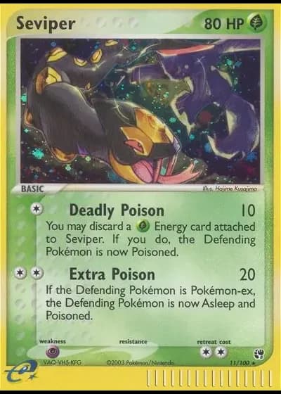 Seviper #11/100 — Sandstorm