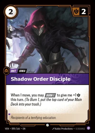 Shadow Order Disciple #095/248 — Vendetta