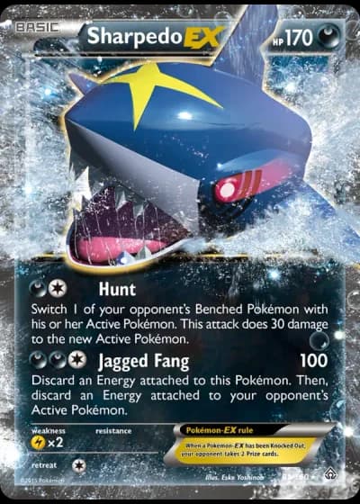 Sharpedo EX #91/160 — Primal Clash