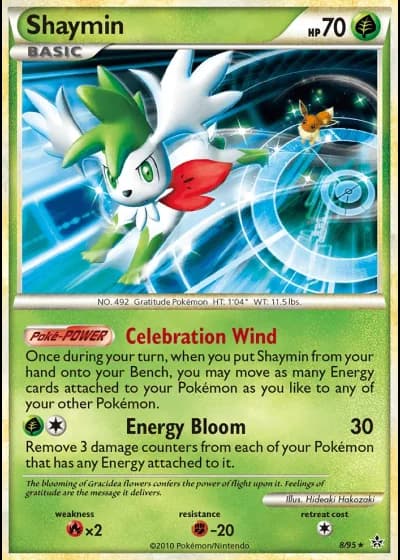 Shaymin #8/95 — Forze Scatenate