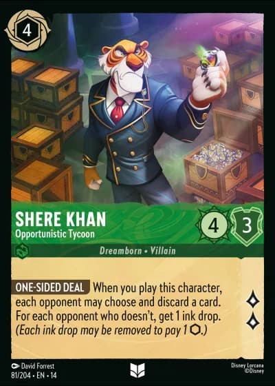 Shere Khan - Opportunistic Tycoon #81/257 — Hyperia City