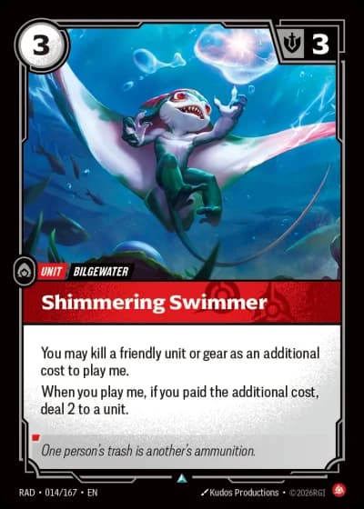 Shimmering Swimmer #014/189 — Radiance
