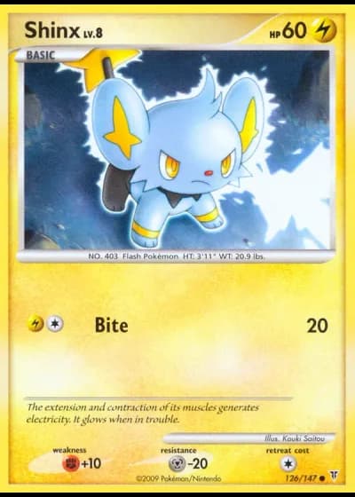 Shinx #126/147 — Supreme Victors