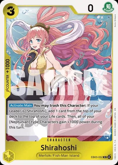 Shirahoshi (EB03-052) — ONE PIECE Heroines Edition (EB03)