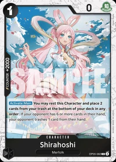 Shirahoshi (OP05-082) (Jolly Roger Foil) — One Piece The Best (PRB01)