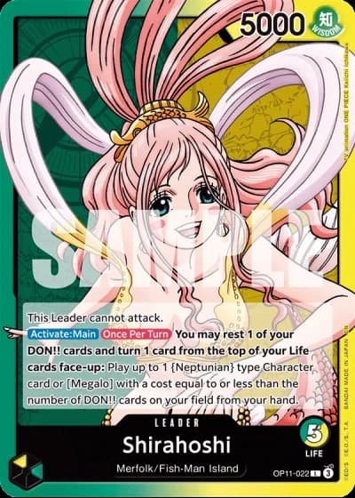 Shirahoshi (OP11-022) — A Fist of Divine Speed (OP11)