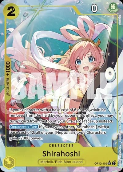 Shirahoshi (OP12-102) (Alternative Art) — Legacy of the Master (OP12)