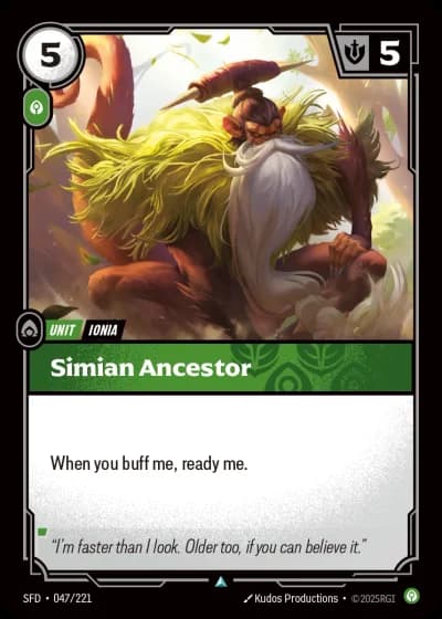 Simian Ancestor #047/303 — Spiritforged