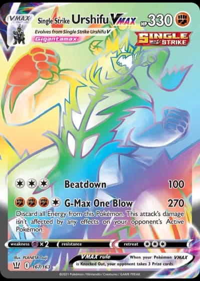 Single Strike Urshifu VMAX #167/163 — Battle Styles