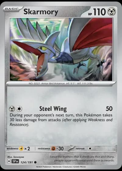 Skarmory #124/191 — Surging Sparks