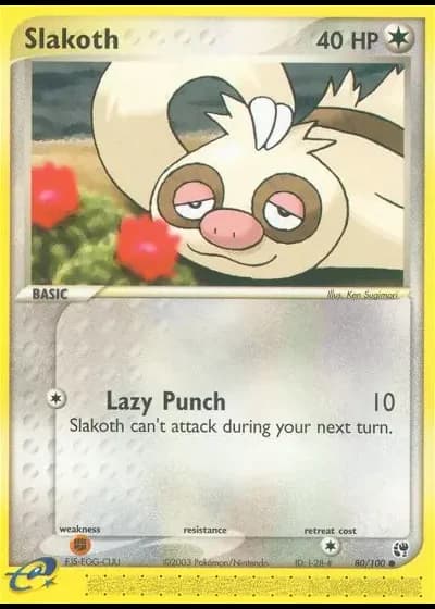 Slakoth #80/100 — Sandstorm