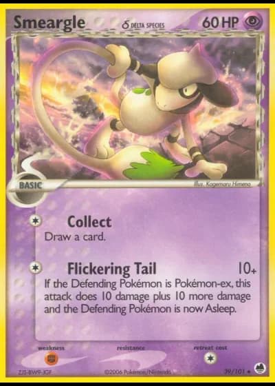 Smeargle #39/101 — EX L'Isola dei Draghi