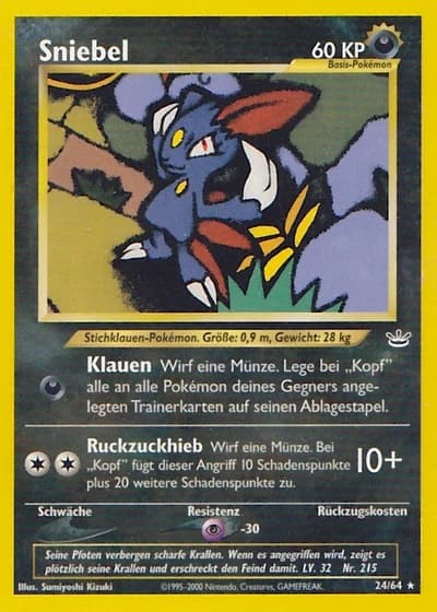 Sniebel (1. Edition) #24/64 — Neo Revelation (1. Edition)